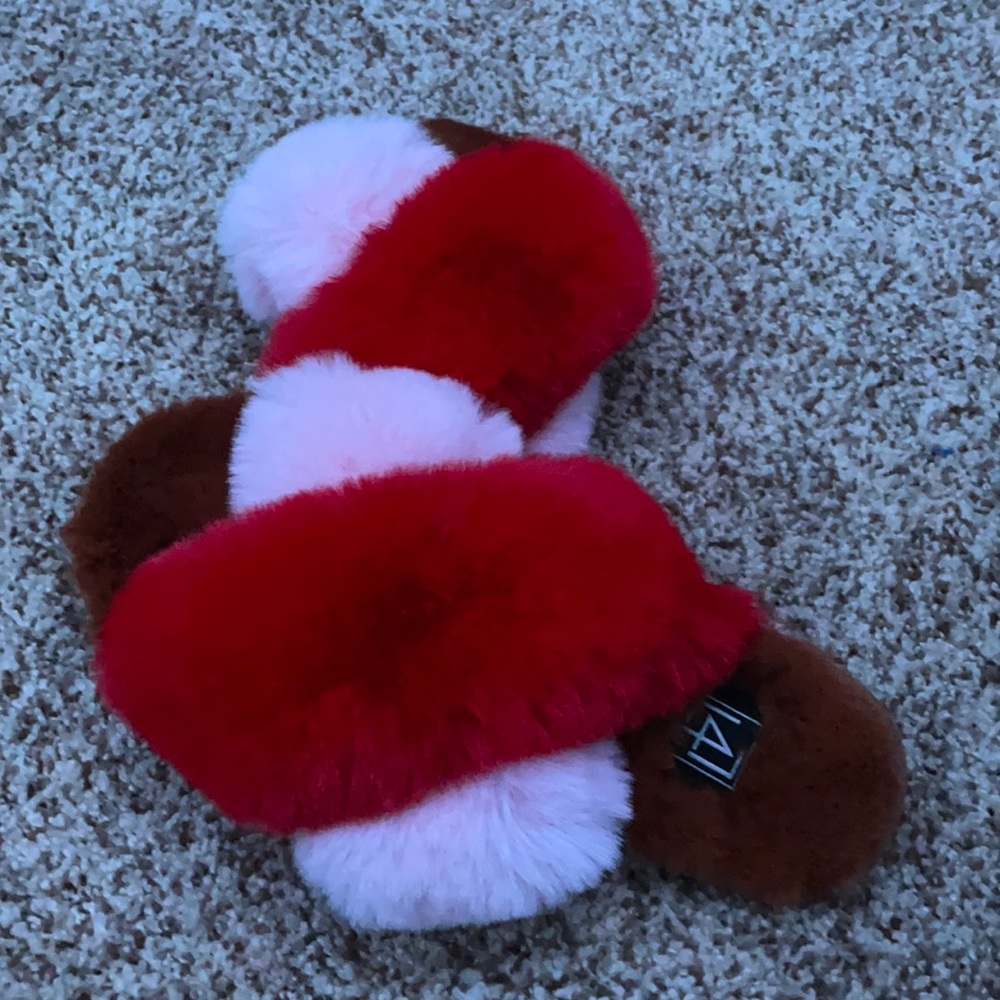 Fuzzy slippers
